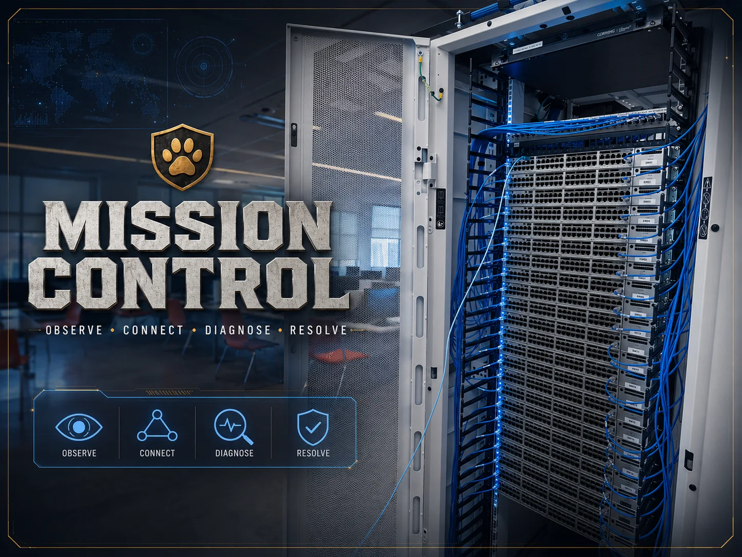 Mission Control zone concept illustration